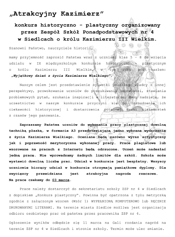 Plakat Atrakcyjny Kazmierz 25
