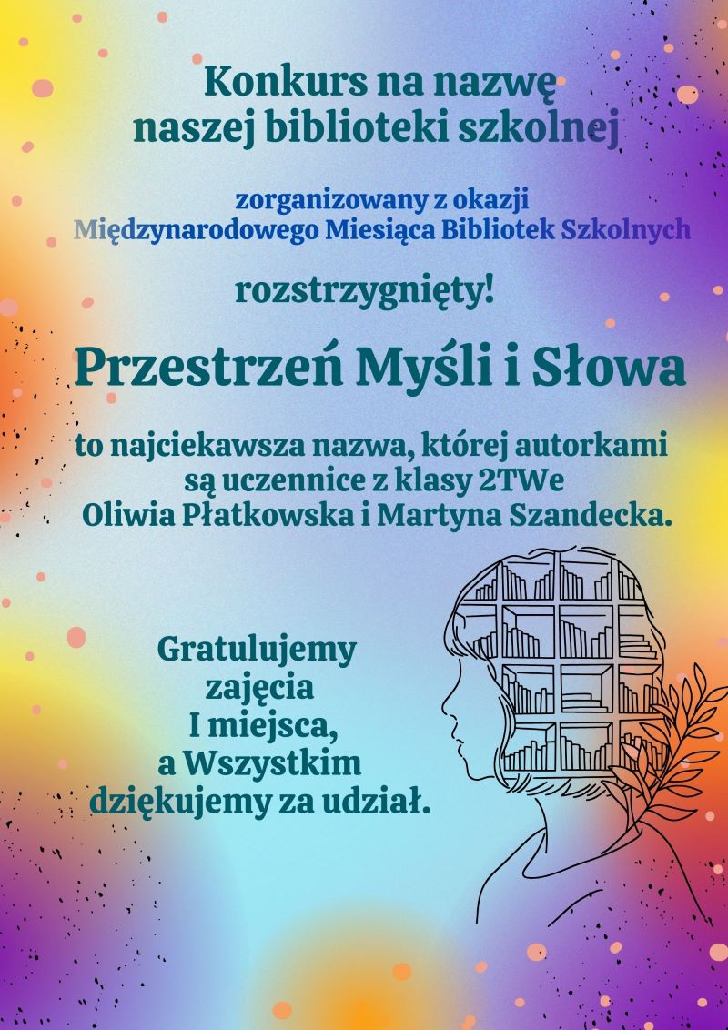 11. Wyniki konkursu na nazwę biblioteki