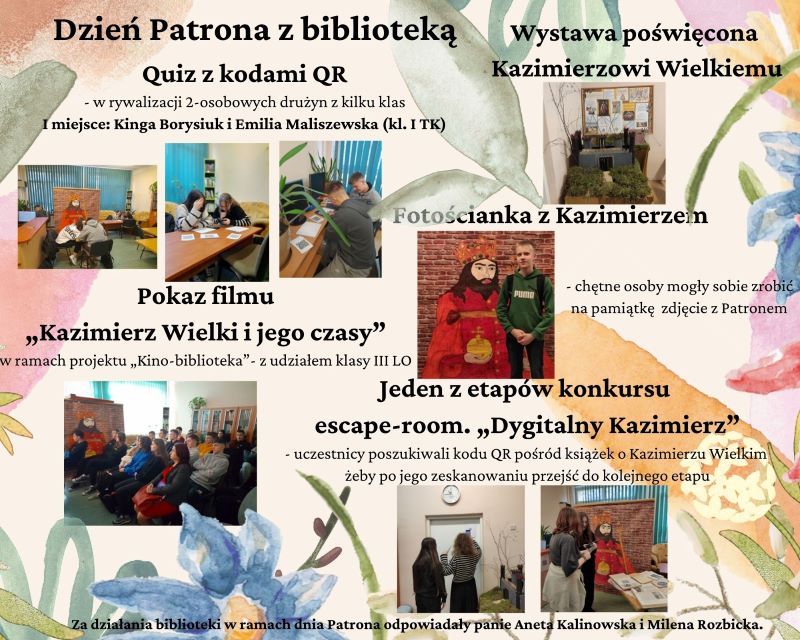Relacja na stronę biblioteki
