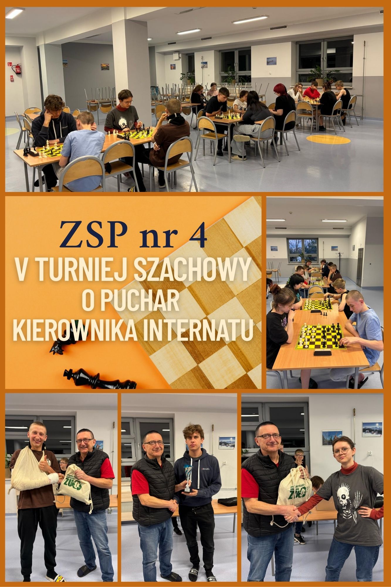 V Turniej Szachowy o Puchar Kierownika Internatu