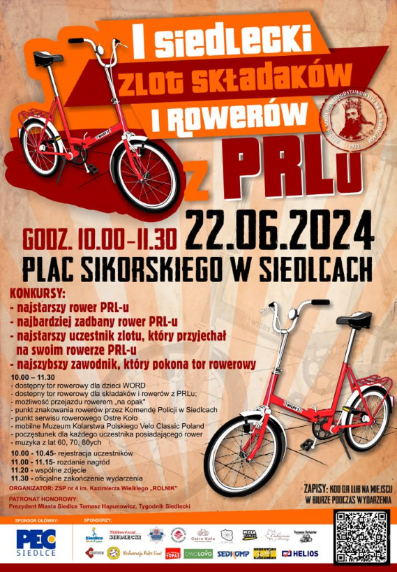plakat 1 zlot składaków duży m