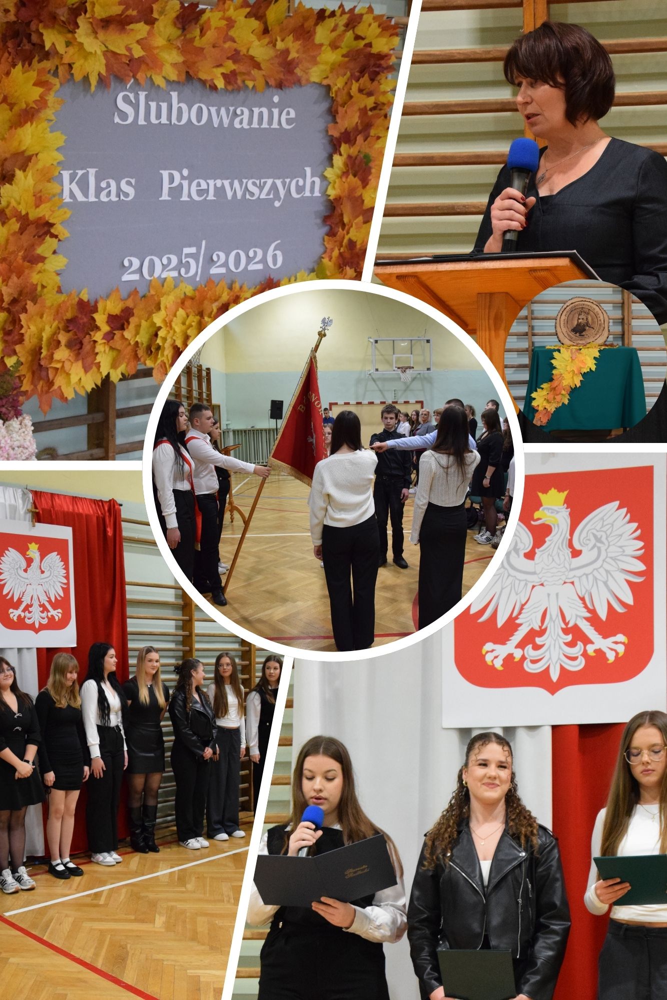 Ślubowanie klas pierwszych 2025